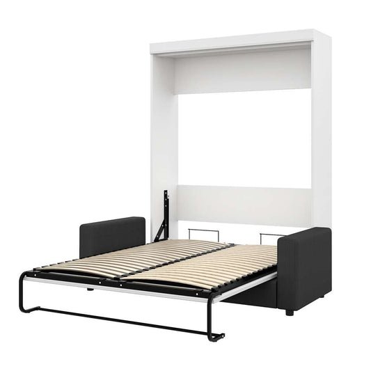 Bestar - Edge Queen Murphy Bed with Sofa (78W) in White - 70721-000017 veiw 2