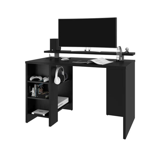 Bestar - Electra 48W Gaming Desk in Black - 169400-000018 veiw 2