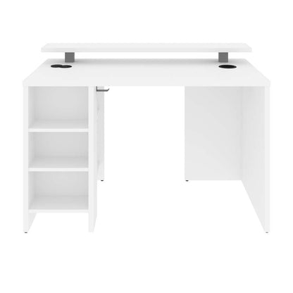 Bestar - Electra 48W Gaming Desk in White - 169400-000017 veiw 3