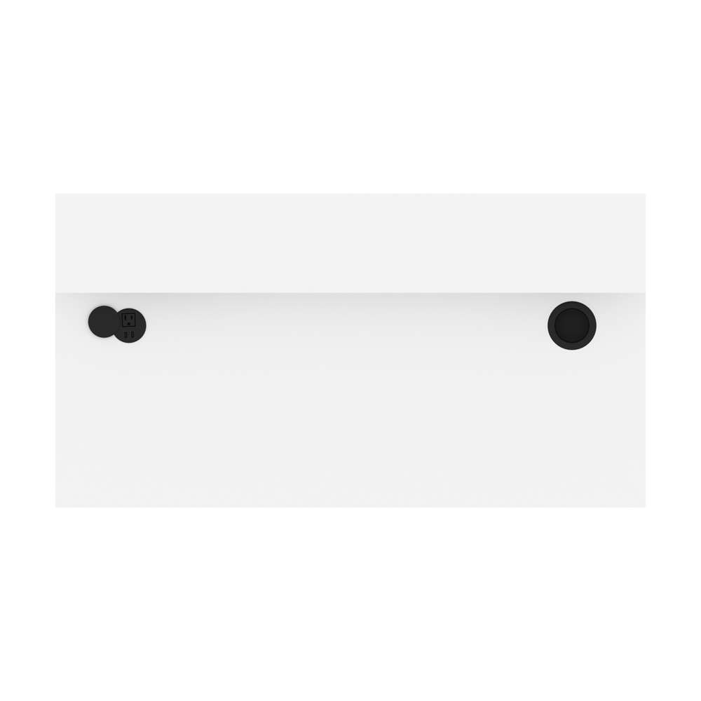Bestar - Electra 48W Gaming Desk in White - 169400-000017 veiw 6