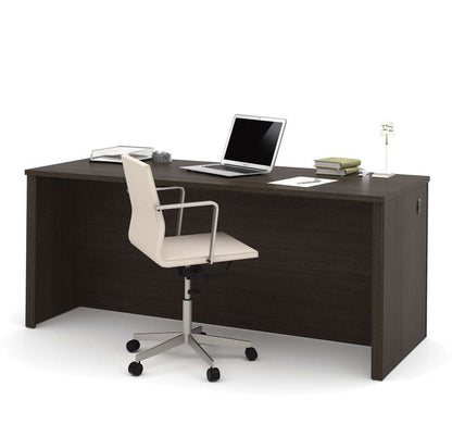 Bestar - Embassy 72W Desk Shell in Dark Chocolate - 60401-1179 veiw 1