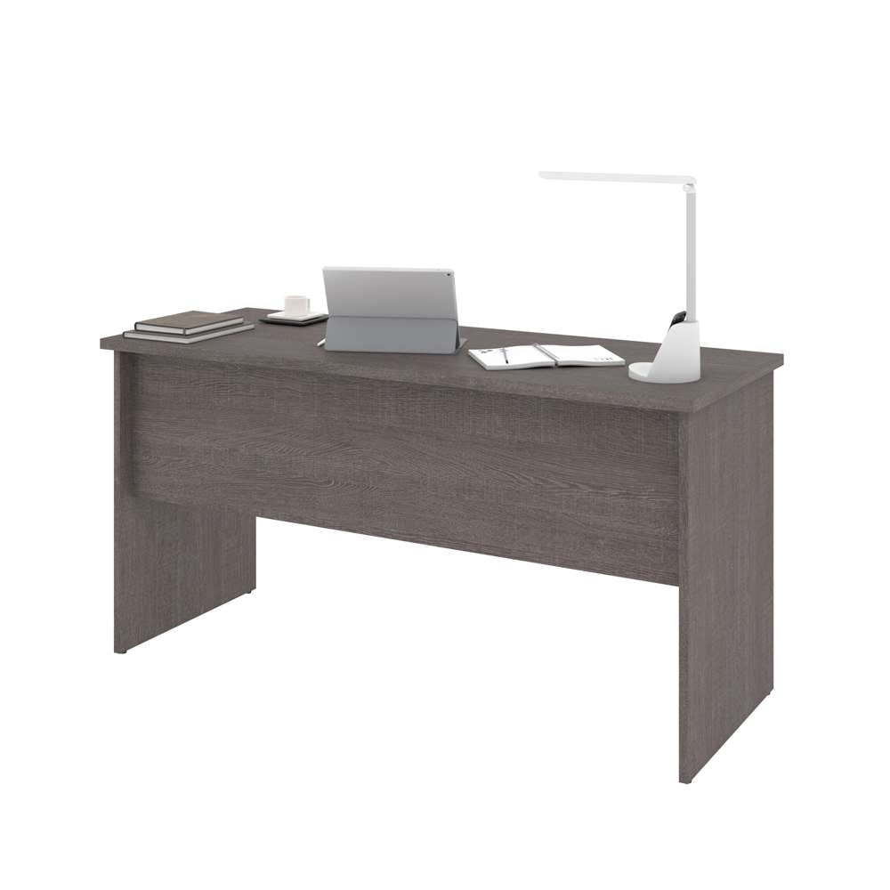 Bestar - Innova 60W Desk Shell in Bark Grey - 92400-000047 veiw 2