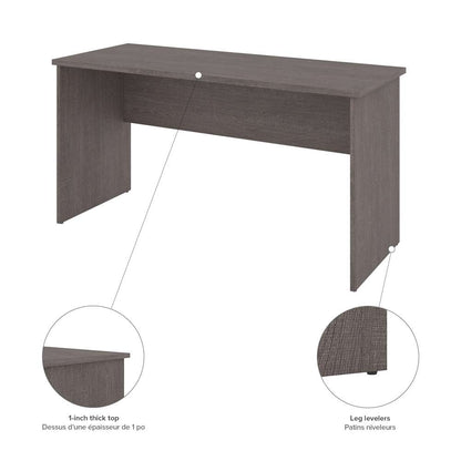 Bestar - Innova 60W Desk Shell in Bark Grey - 92400-000047 veiw 5