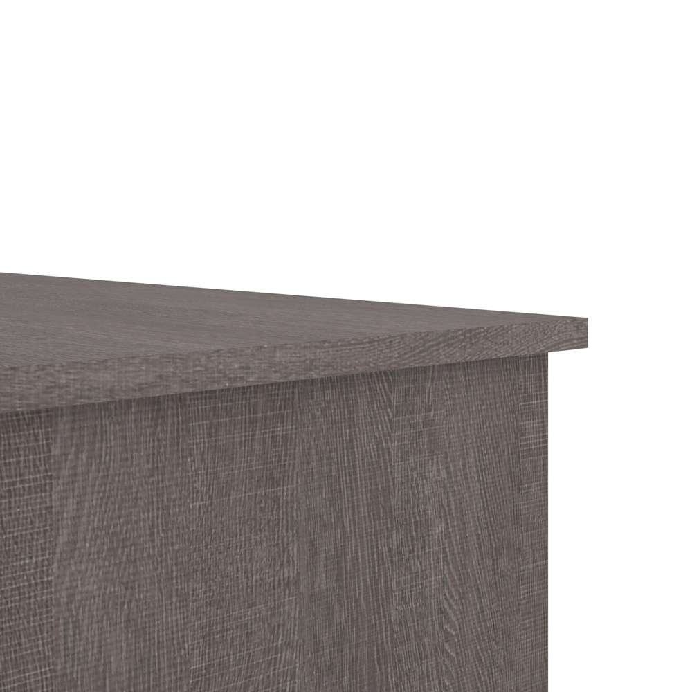 Bestar - Innova 60W Desk Shell in Bark Grey - 92400-000047 veiw 8