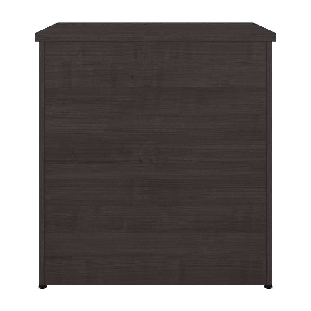 Bestar - Logan 28W 2 Drawer Lateral File Cabinet in Charcoal Maple - 146600-000140 veiw 4