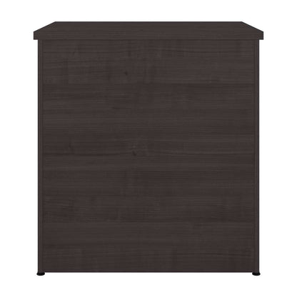 Bestar - Logan 28W 2 Drawer Lateral File Cabinet in Charcoal Maple - 146600-000140 veiw 4