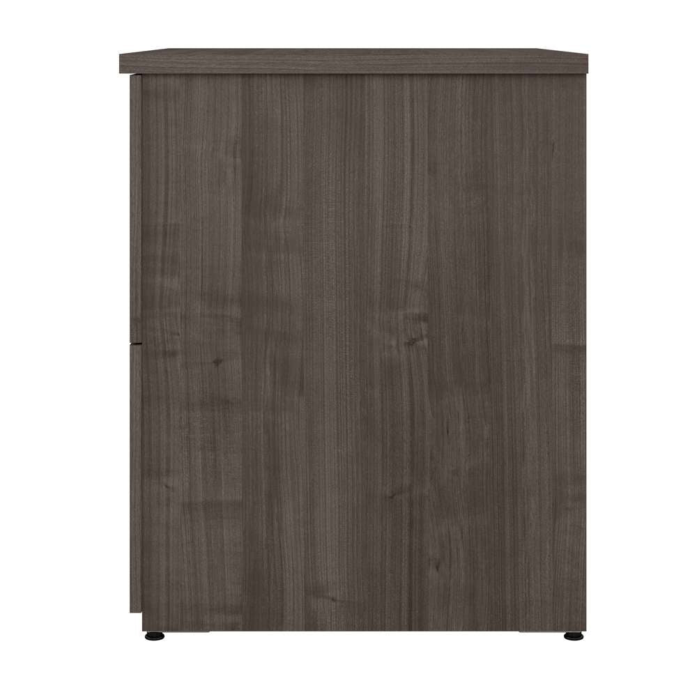 Bestar - Logan 28W 2 Drawer Lateral File Cabinet in Medium Gray Maple - 146600-000141 veiw 3