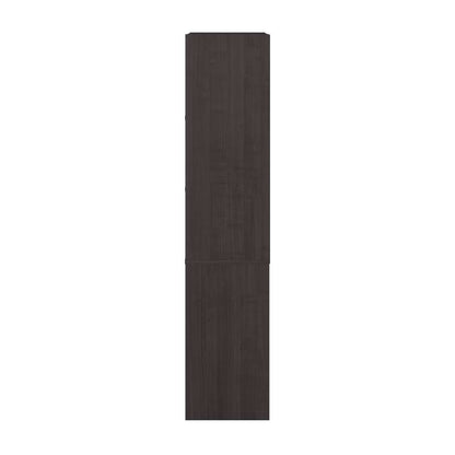 Bestar - Logan 30W 5 Shelf Bookcase in Charcoal Maple - 146700-000140 veiw 3