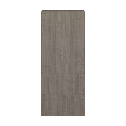 Bestar - Logan 30W 5 Shelf Bookcase in Silver Maple - 146700-000142 veiw 4