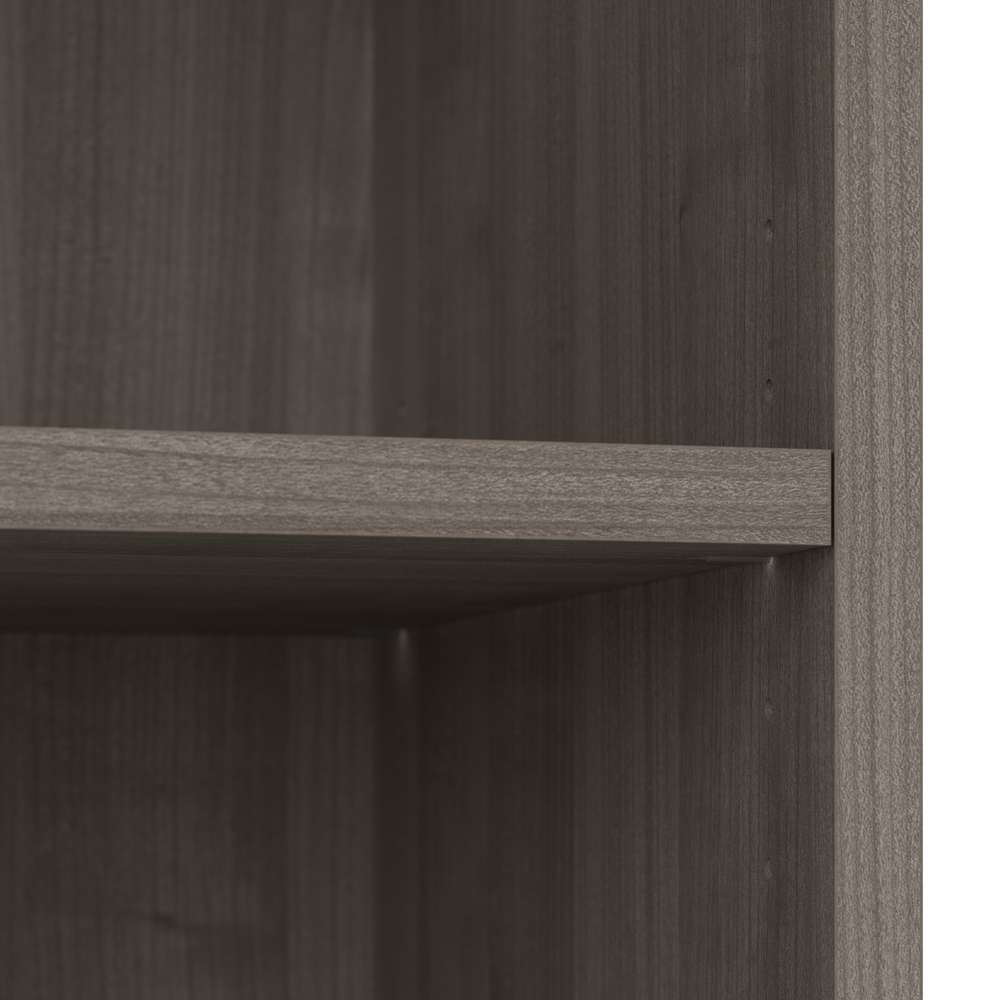 Bestar - Logan 30W 5 Shelf Bookcase in Silver Maple - 146700-000142 veiw 11