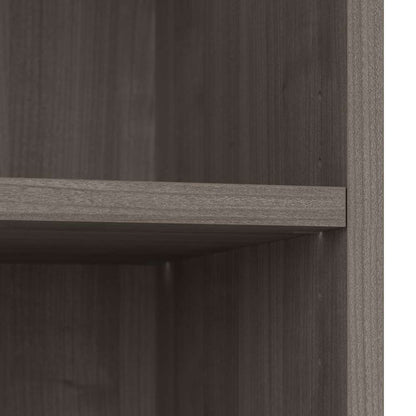 Bestar - Logan 30W 5 Shelf Bookcase in Silver Maple - 146700-000142 veiw 11