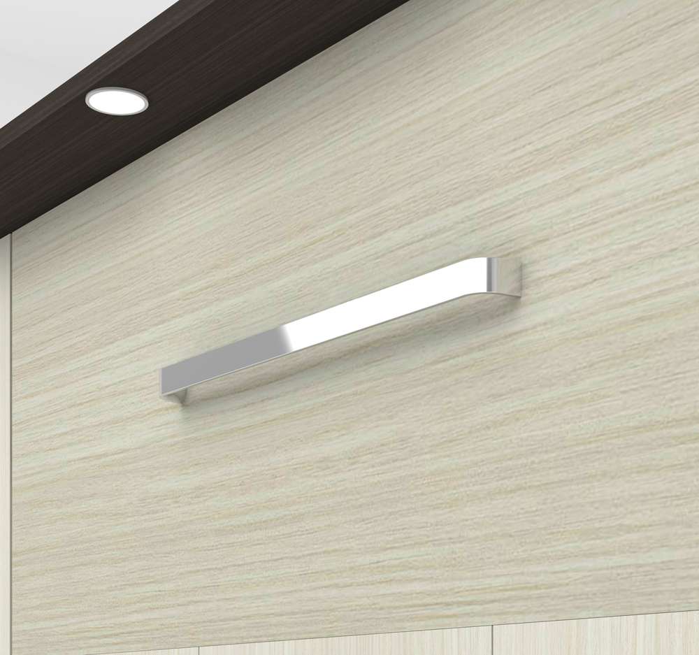 Bestar - Lumina Full Murphy Bed with Desk and 2 Storage Cabinets (107W) in White Chocolate - 85893-31 veiw 10
