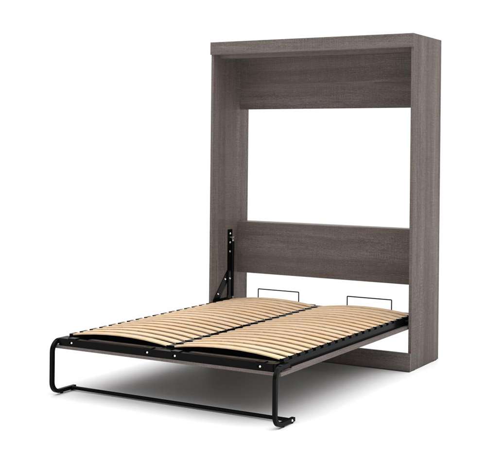 Bestar - Nebula 59W Full Murphy Bed in Bark Grey - 25183-47 veiw 3