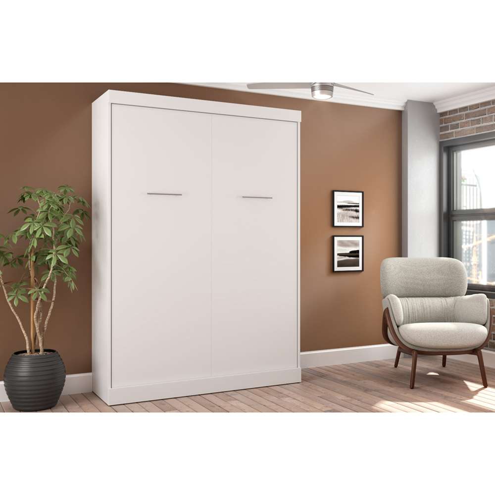 Bestar - Nebula 59W Full Murphy Bed in White - 25183-17 veiw 5