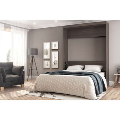 Bestar - Nebula 65W Queen Murphy Bed in Bark Grey - 25184-47 veiw 4