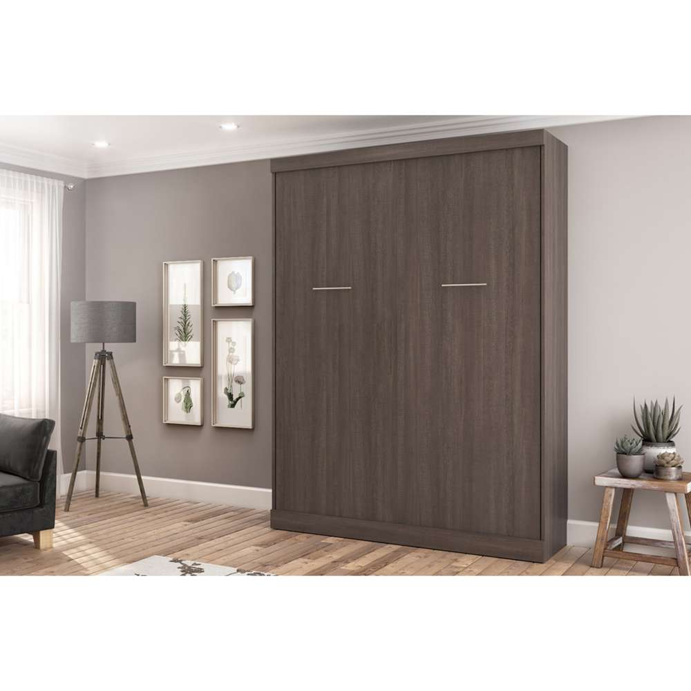 Bestar - Nebula 65W Queen Murphy Bed in Bark Grey - 25184-47 veiw 5