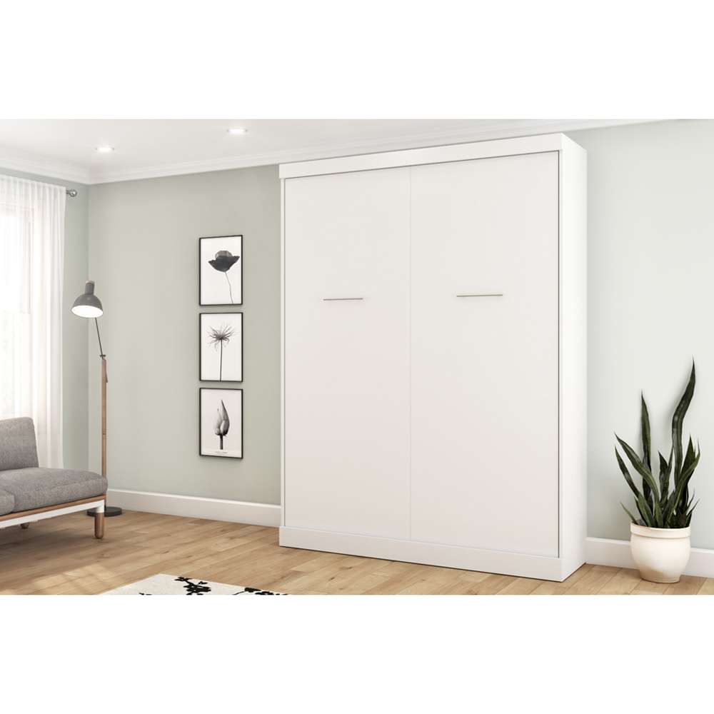 Bestar - Nebula 65W Queen Murphy Bed in White - 25184-17 veiw 5