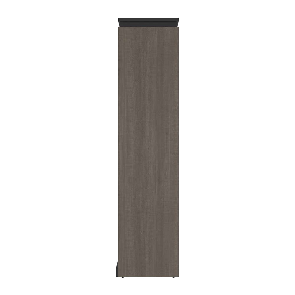 Bestar - Orion 30W Shelving Unit in Bark Gray & Graphite - 116160-000047 veiw 3