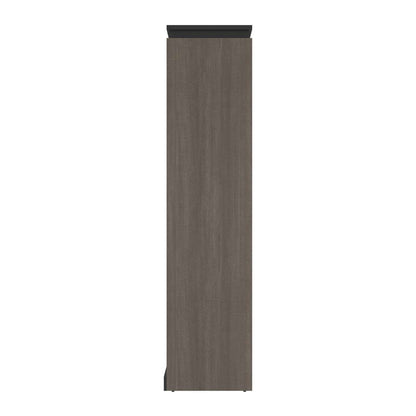 Bestar - Orion 30W Shelving Unit in Bark Gray & Graphite - 116160-000047 veiw 3