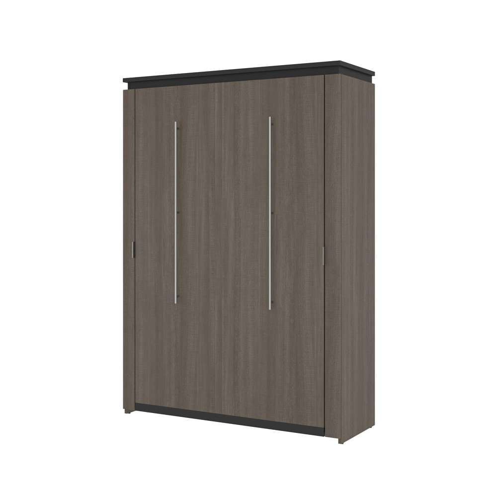 Bestar - Orion 59W Full Murphy Bed in Bark Gray & Graphite - 116183-000047 veiw 3