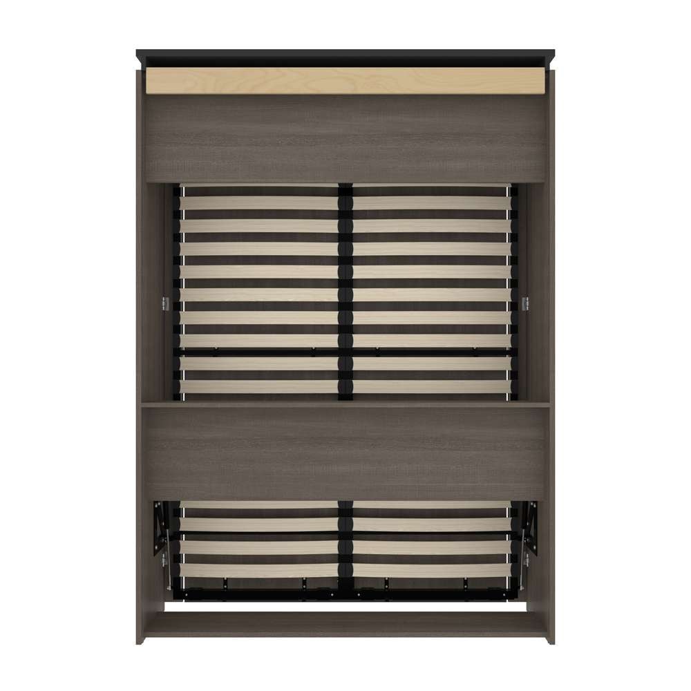 Bestar - Orion 59W Full Murphy Bed in Bark Gray & Graphite - 116183-000047 veiw 4