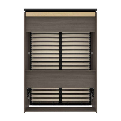 Bestar - Orion 59W Full Murphy Bed in Bark Gray & Graphite - 116183-000047 veiw 4