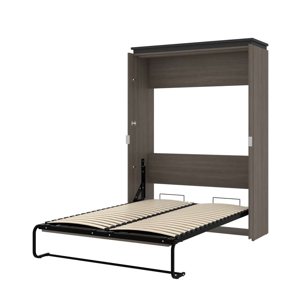 Bestar - Orion 59W Full Murphy Bed in Bark Gray & Graphite - 116183-000047 veiw 6