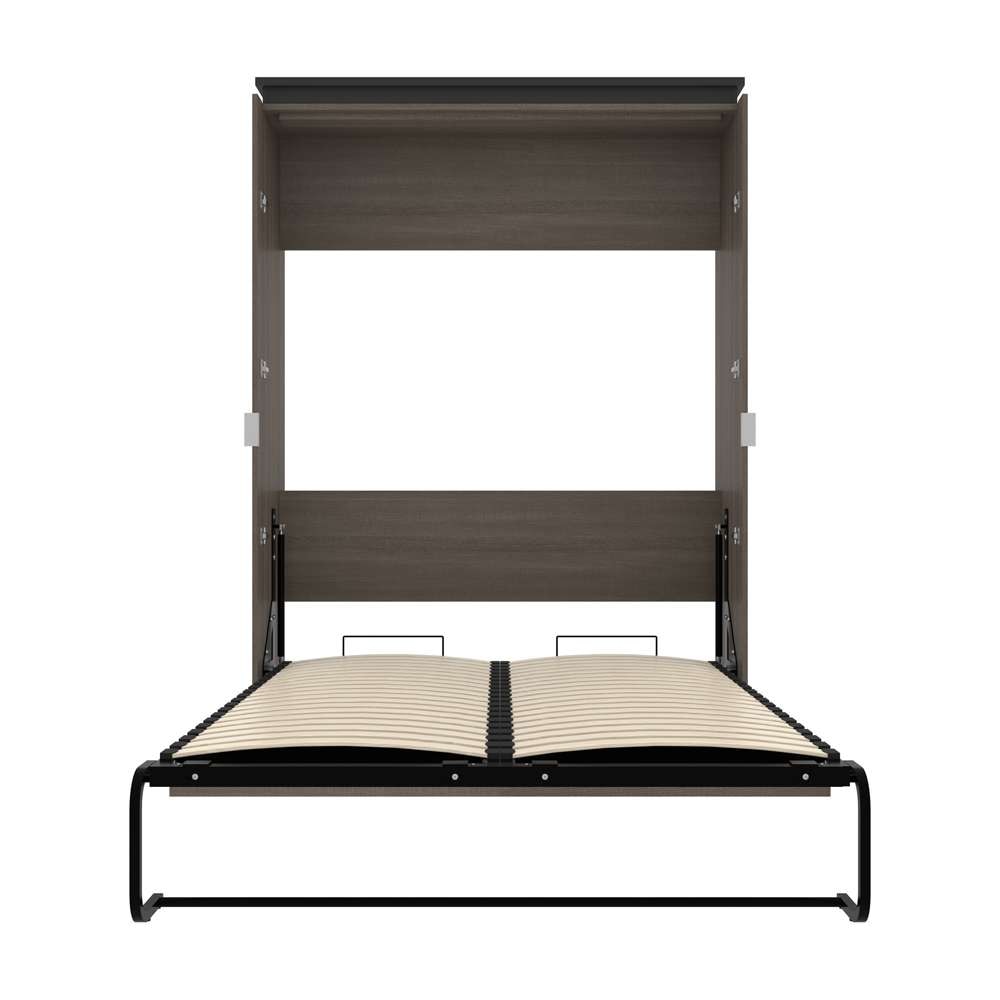 Bestar - Orion 59W Full Murphy Bed in Bark Gray & Graphite - 116183-000047 veiw 8