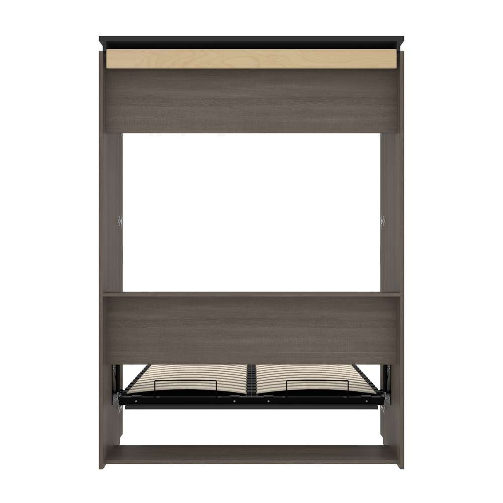 Bestar - Orion 59W Full Murphy Bed in Bark Gray & Graphite - 116183-000047 veiw 10