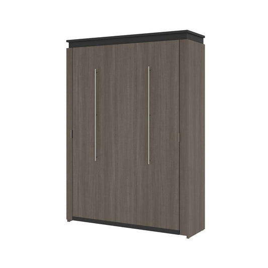 Bestar - Orion 65W Queen Murphy Bed in Bark Gray & Graphite - 116184-000047 veiw 1