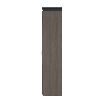 Bestar - Orion 65W Queen Murphy Bed in Bark Gray & Graphite - 116184-000047 veiw 3