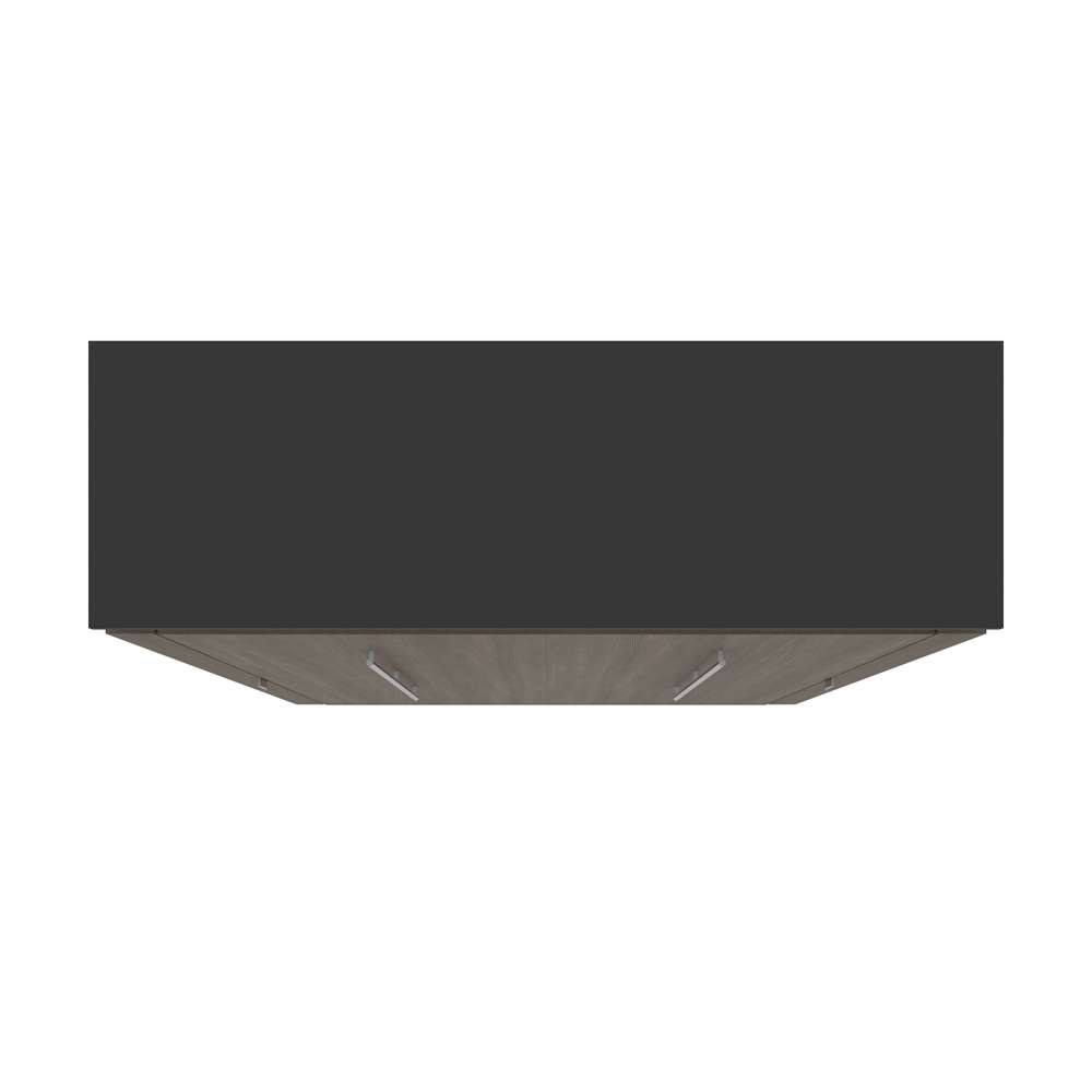 Bestar - Orion 65W Queen Murphy Bed in Bark Gray & Graphite - 116184-000047 veiw 5