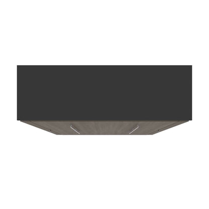 Bestar - Orion 65W Queen Murphy Bed in Bark Gray & Graphite - 116184-000047 veiw 5