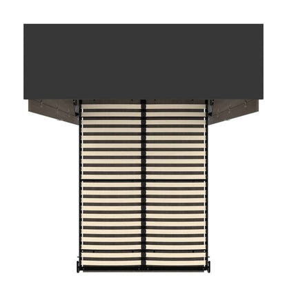 Bestar - Orion 65W Queen Murphy Bed in Bark Gray & Graphite - 116184-000047 veiw 11