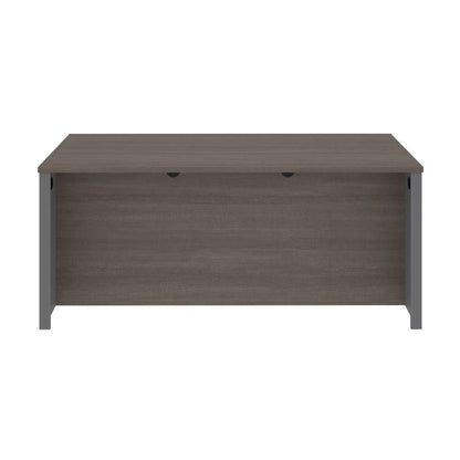 Bestar - Prestige + 72W Desk Shell in Bark Grey & Slate - 99400-000047 veiw 3
