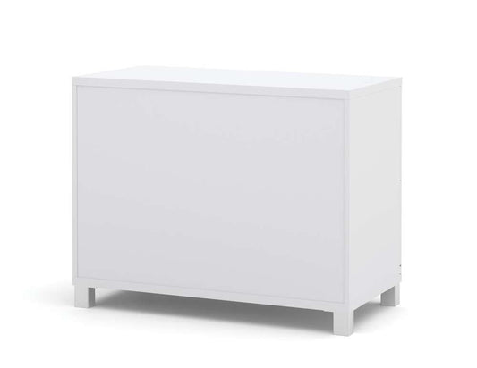 Bestar - Pro-Linea 36W Small Shelving Unit in White - 120160-1117 veiw 2