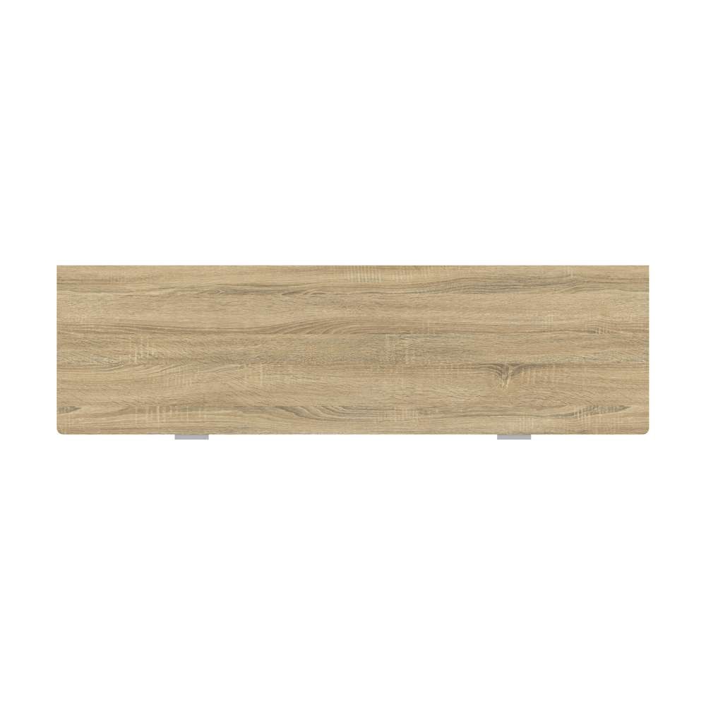 Bestar - Procyon 56W Tv Stand For 55 Inch Tv in Modern Oak &Amp; Uv White - 121200-000125 veiw 5