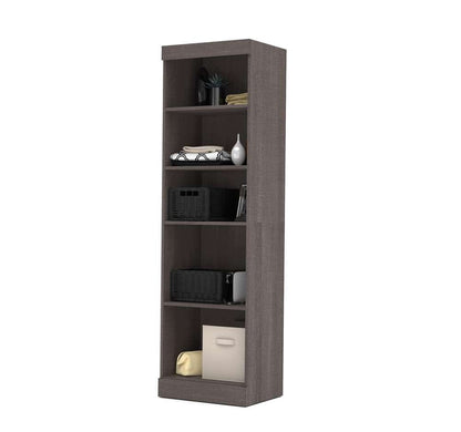 Bestar - Pur 25W Shelving Unit in Bark Grey - 26162-47 veiw 3