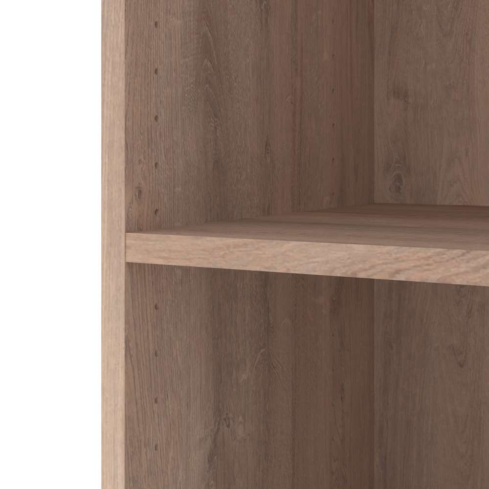 Bestar - Pur 25W Shelving Unit in Rustic Brown - 26162-000009 veiw 6