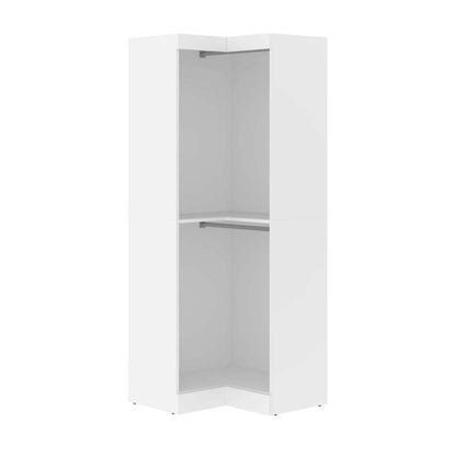 Bestar - Pur 33W Corner Closet Organizer in White - 26165-17 veiw 1
