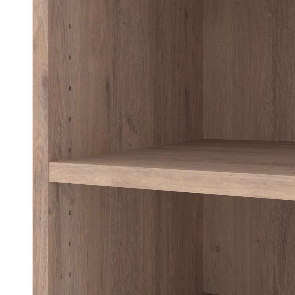 Bestar - Pur 36W Closet Organizer in Rustic Brown - 26160-000009 veiw 5