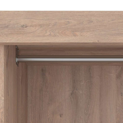 Bestar - Pur 36W Closet Organizer in Rustic Brown - 26160-000009 veiw 6