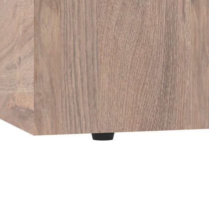 Bestar - Pur 36W Shelving Unit with 3 Drawers in Rustic Brown - 26872-000009 veiw 10