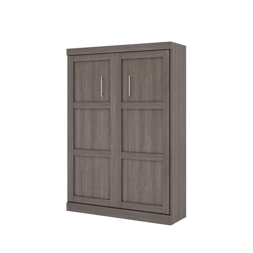 Bestar - Pur 59W Full Murphy Bed in Bark Grey - 26183-47 veiw 1