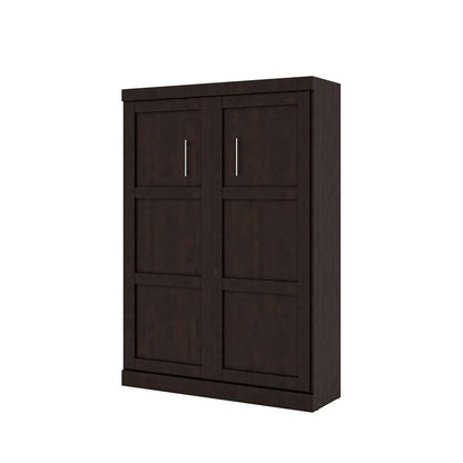 Bestar - Pur 59W Full Murphy Bed in Chocolate - 26183-69 veiw 1