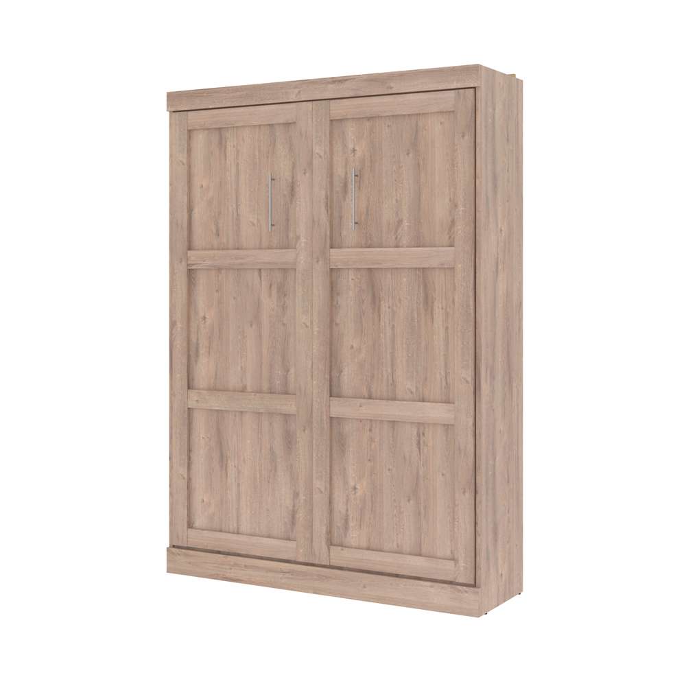 Bestar - Pur 59W Full Murphy Bed in Rustic Brown - 26183-000009 veiw 1