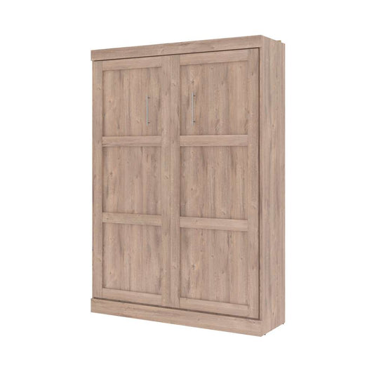 Bestar - Pur 59W Full Murphy Bed in Rustic Brown - 26183-000009 veiw 1