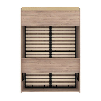 Bestar - Pur 59W Full Murphy Bed in Rustic Brown - 26183-000009 veiw 4