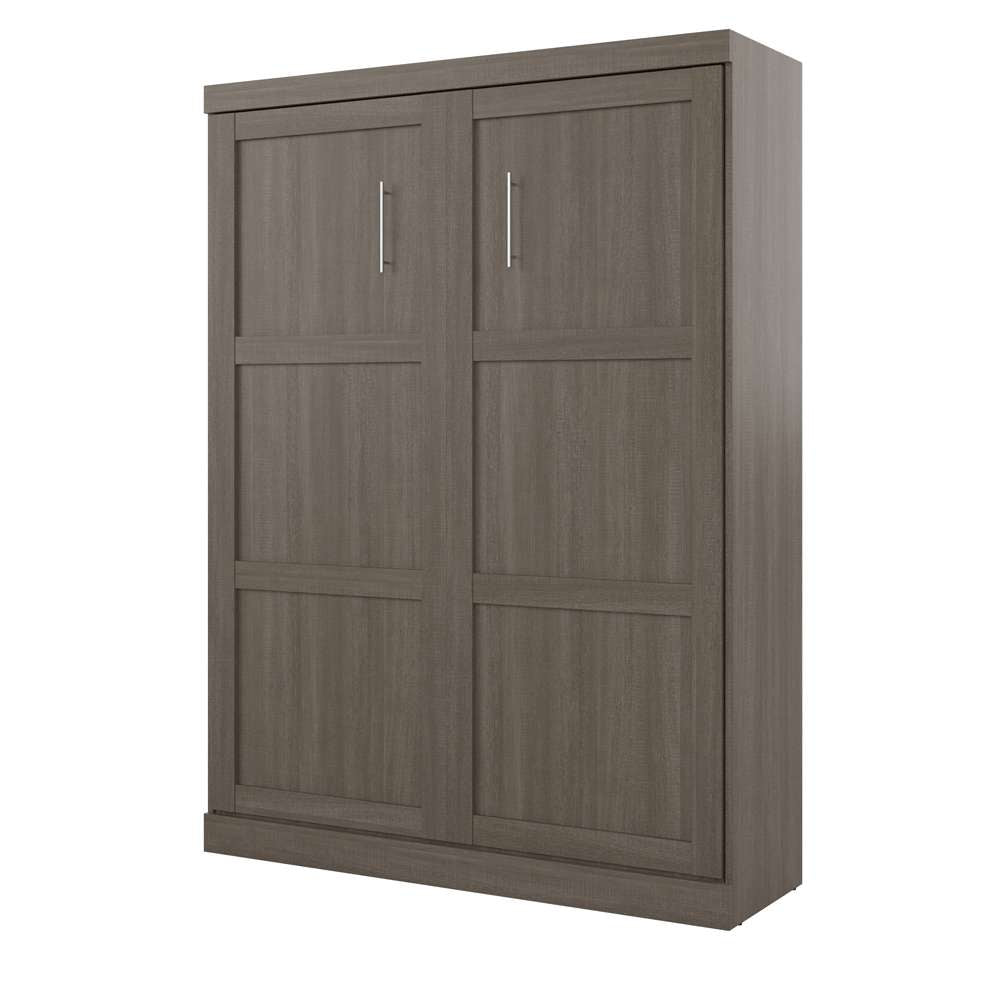 Bestar - Pur 65W Queen Murphy Bed in Bark Grey - 26184-47 veiw 1