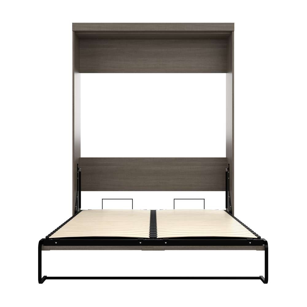 Bestar - Pur 65W Queen Murphy Bed in Bark Grey - 26184-47 veiw 8